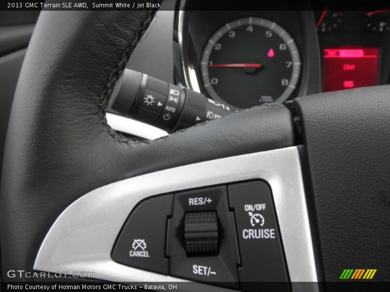 Summit White / Jet Black 2013 GMC Terrain SLE AWD