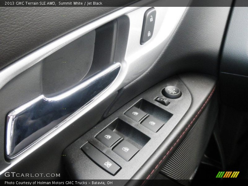 Summit White / Jet Black 2013 GMC Terrain SLE AWD