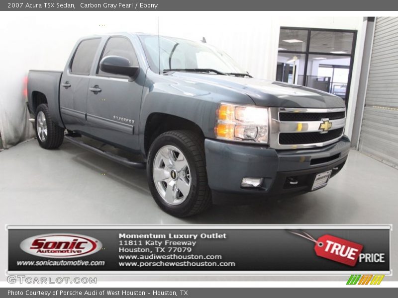 Carbon Gray Pearl / Ebony 2007 Acura TSX Sedan