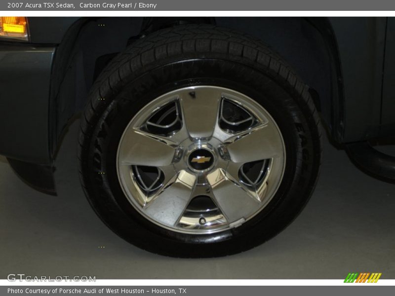 Carbon Gray Pearl / Ebony 2007 Acura TSX Sedan