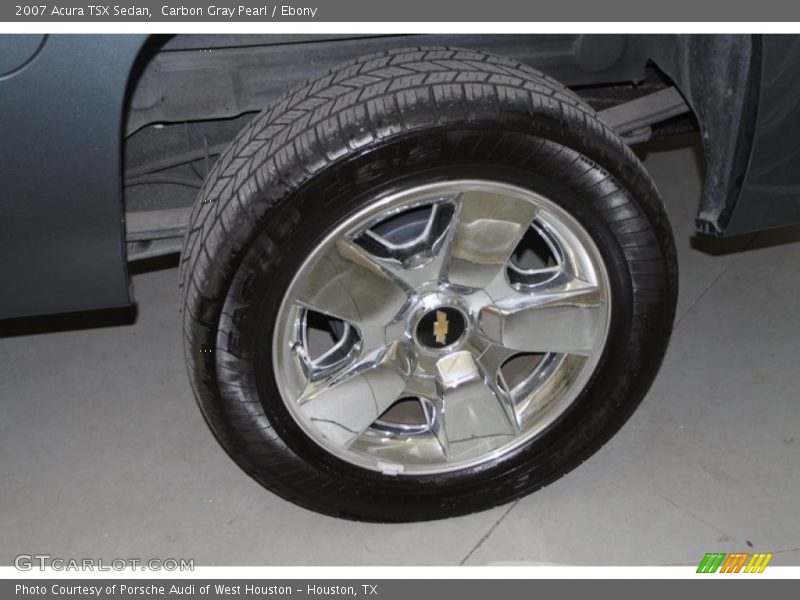 Carbon Gray Pearl / Ebony 2007 Acura TSX Sedan