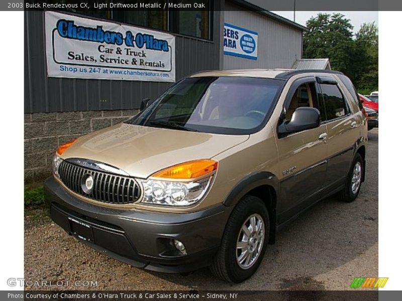 Light Driftwood Metallic / Medium Oak 2003 Buick Rendezvous CX