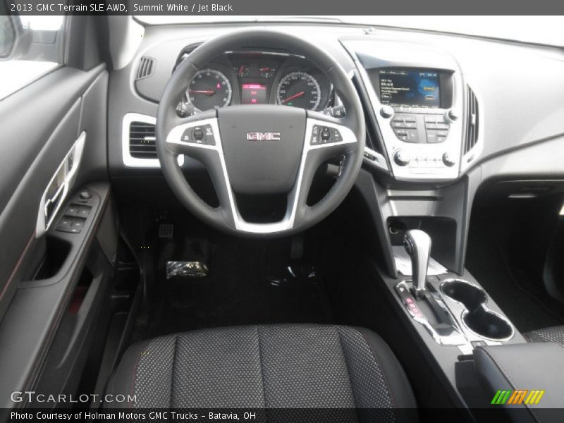 Summit White / Jet Black 2013 GMC Terrain SLE AWD