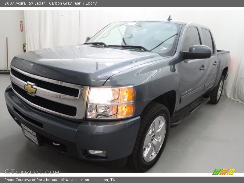 Carbon Gray Pearl / Ebony 2007 Acura TSX Sedan