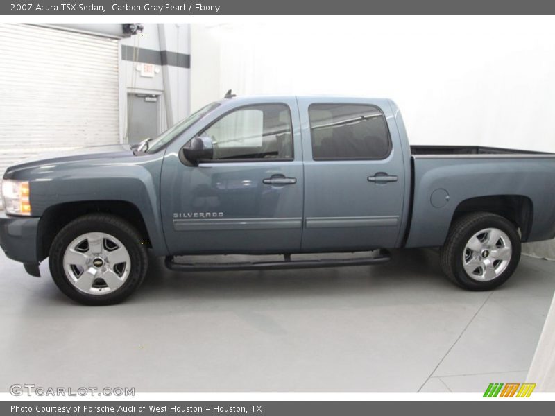Carbon Gray Pearl / Ebony 2007 Acura TSX Sedan