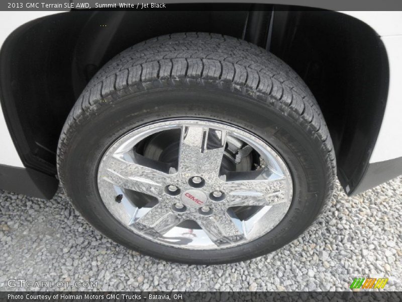 Summit White / Jet Black 2013 GMC Terrain SLE AWD