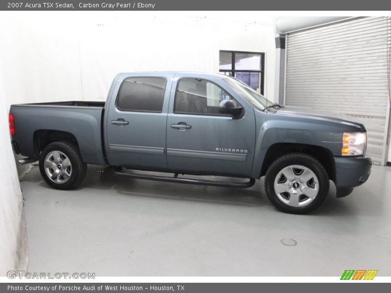 Carbon Gray Pearl / Ebony 2007 Acura TSX Sedan