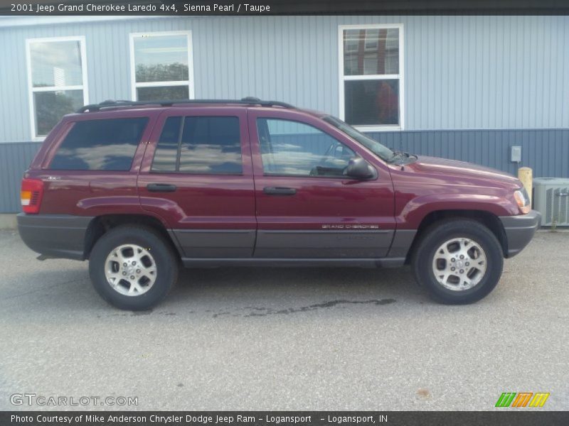 Sienna Pearl / Taupe 2001 Jeep Grand Cherokee Laredo 4x4
