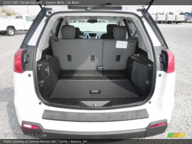 Summit White / Jet Black 2013 GMC Terrain SLE AWD