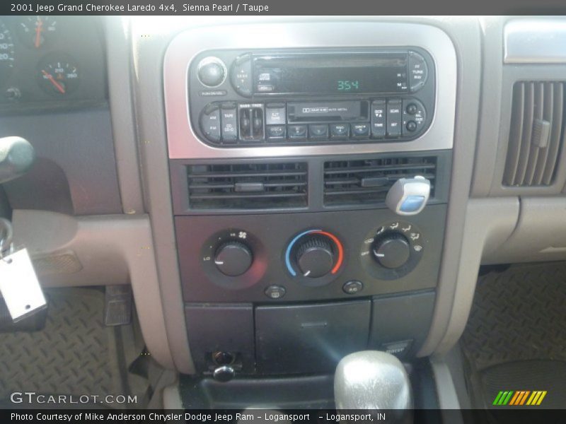 Sienna Pearl / Taupe 2001 Jeep Grand Cherokee Laredo 4x4