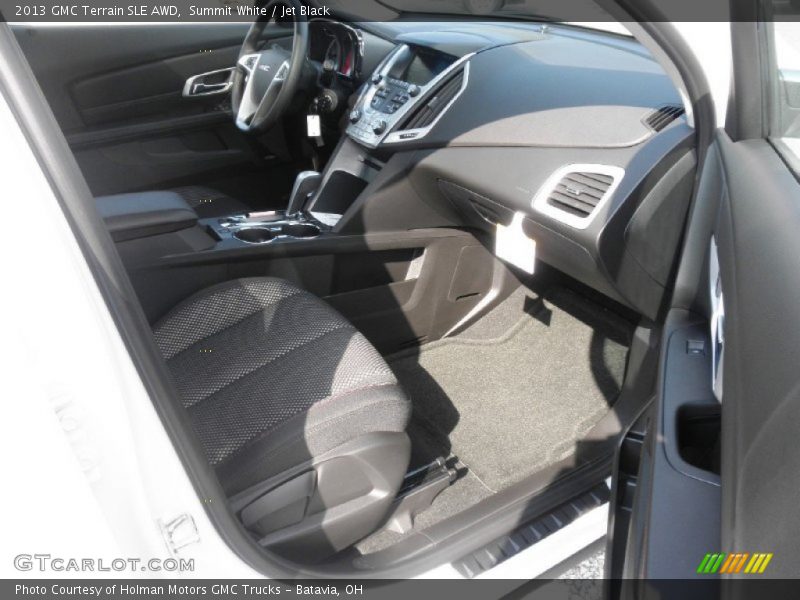 Summit White / Jet Black 2013 GMC Terrain SLE AWD