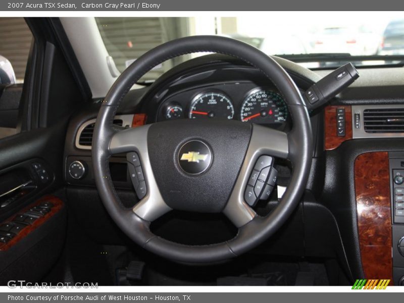 Carbon Gray Pearl / Ebony 2007 Acura TSX Sedan