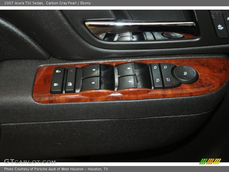 Carbon Gray Pearl / Ebony 2007 Acura TSX Sedan