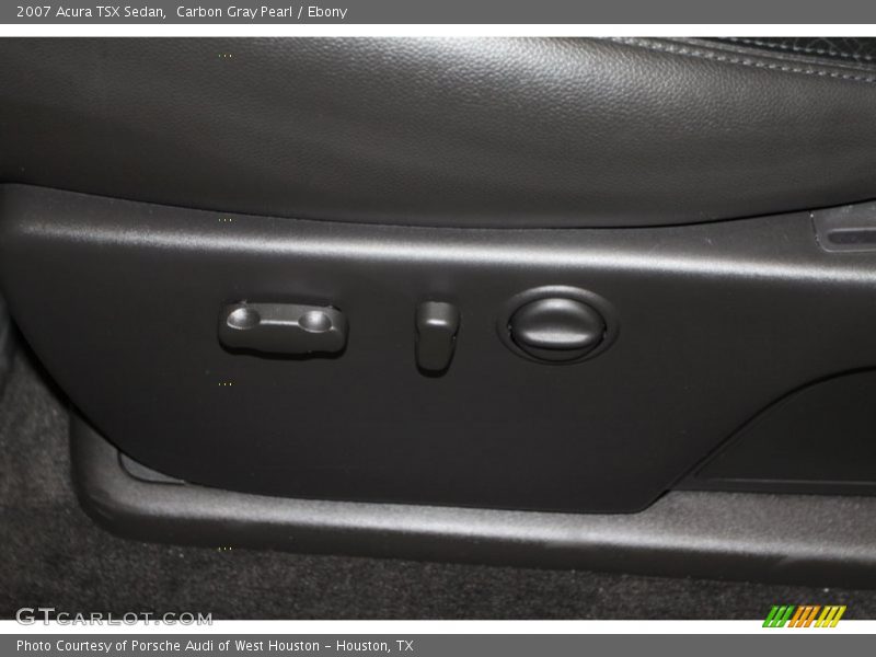 Carbon Gray Pearl / Ebony 2007 Acura TSX Sedan