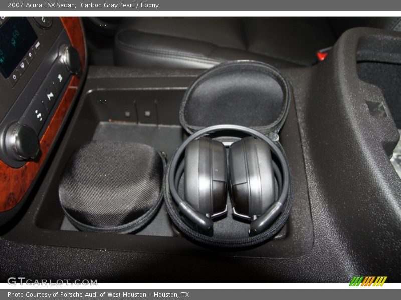 Carbon Gray Pearl / Ebony 2007 Acura TSX Sedan