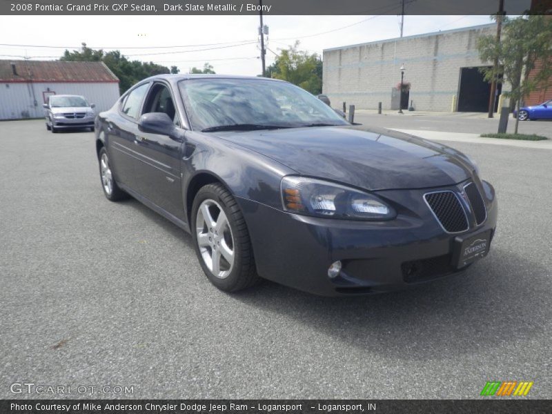 Dark Slate Metallic / Ebony 2008 Pontiac Grand Prix GXP Sedan