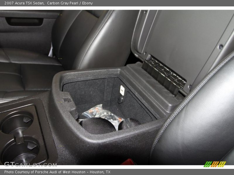 Carbon Gray Pearl / Ebony 2007 Acura TSX Sedan