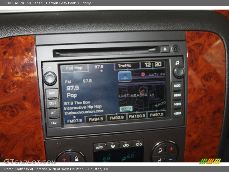Carbon Gray Pearl / Ebony 2007 Acura TSX Sedan