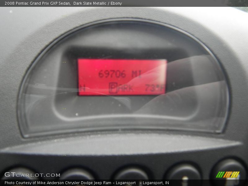 Dark Slate Metallic / Ebony 2008 Pontiac Grand Prix GXP Sedan