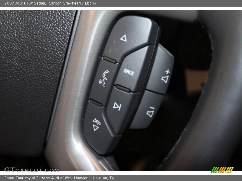 Carbon Gray Pearl / Ebony 2007 Acura TSX Sedan