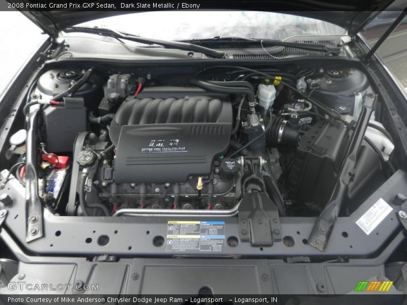 Dark Slate Metallic / Ebony 2008 Pontiac Grand Prix GXP Sedan