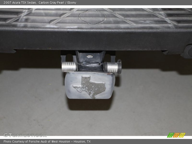 Carbon Gray Pearl / Ebony 2007 Acura TSX Sedan
