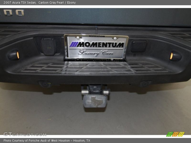 Carbon Gray Pearl / Ebony 2007 Acura TSX Sedan