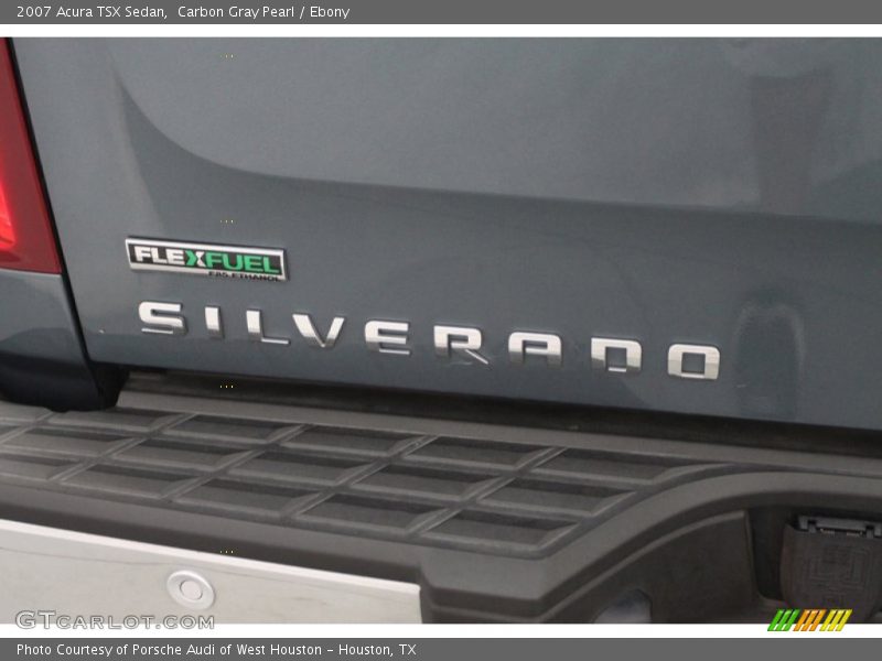 Carbon Gray Pearl / Ebony 2007 Acura TSX Sedan
