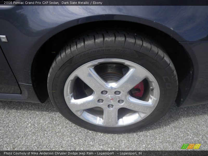 Dark Slate Metallic / Ebony 2008 Pontiac Grand Prix GXP Sedan