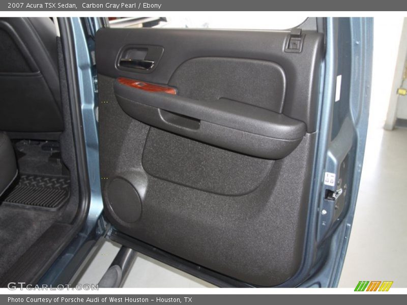 Carbon Gray Pearl / Ebony 2007 Acura TSX Sedan