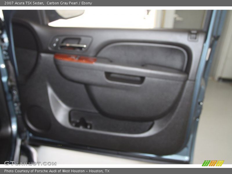 Carbon Gray Pearl / Ebony 2007 Acura TSX Sedan