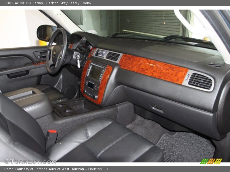 Carbon Gray Pearl / Ebony 2007 Acura TSX Sedan