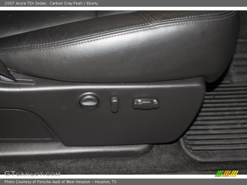 Carbon Gray Pearl / Ebony 2007 Acura TSX Sedan