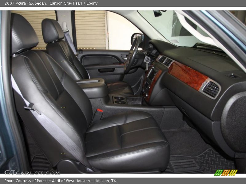 Carbon Gray Pearl / Ebony 2007 Acura TSX Sedan