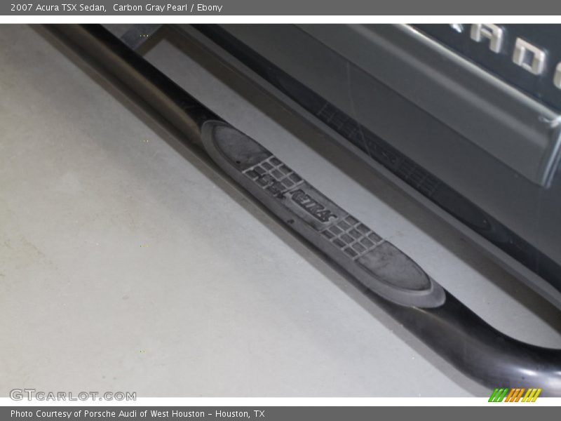 Carbon Gray Pearl / Ebony 2007 Acura TSX Sedan