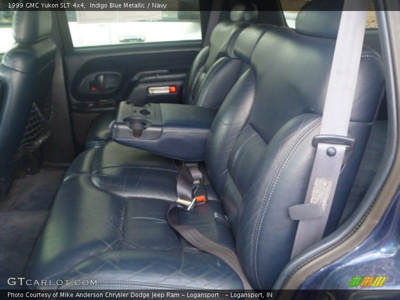 Indigo Blue Metallic / Navy 1999 GMC Yukon SLT 4x4