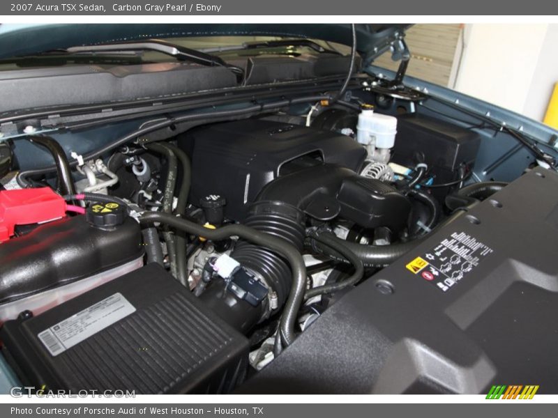 Carbon Gray Pearl / Ebony 2007 Acura TSX Sedan