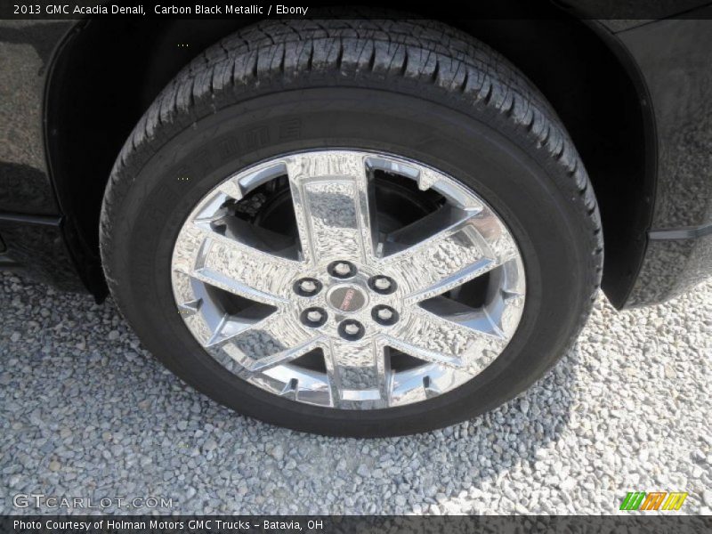 Carbon Black Metallic / Ebony 2013 GMC Acadia Denali