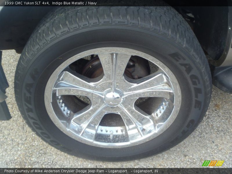 Indigo Blue Metallic / Navy 1999 GMC Yukon SLT 4x4