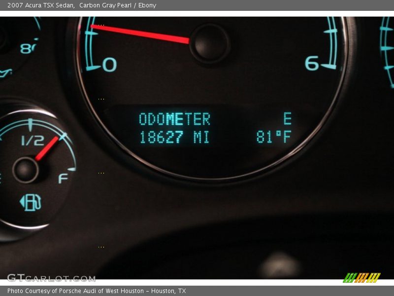Carbon Gray Pearl / Ebony 2007 Acura TSX Sedan