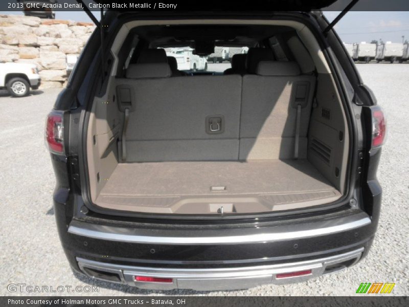 Carbon Black Metallic / Ebony 2013 GMC Acadia Denali
