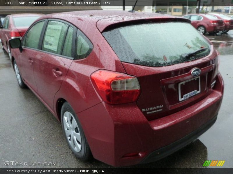 Camellia Red Pearl / Black 2013 Subaru Impreza 2.0i 5 Door