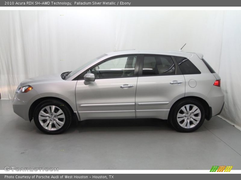 Palladium Silver Metallic / Ebony 2010 Acura RDX SH-AWD Technology
