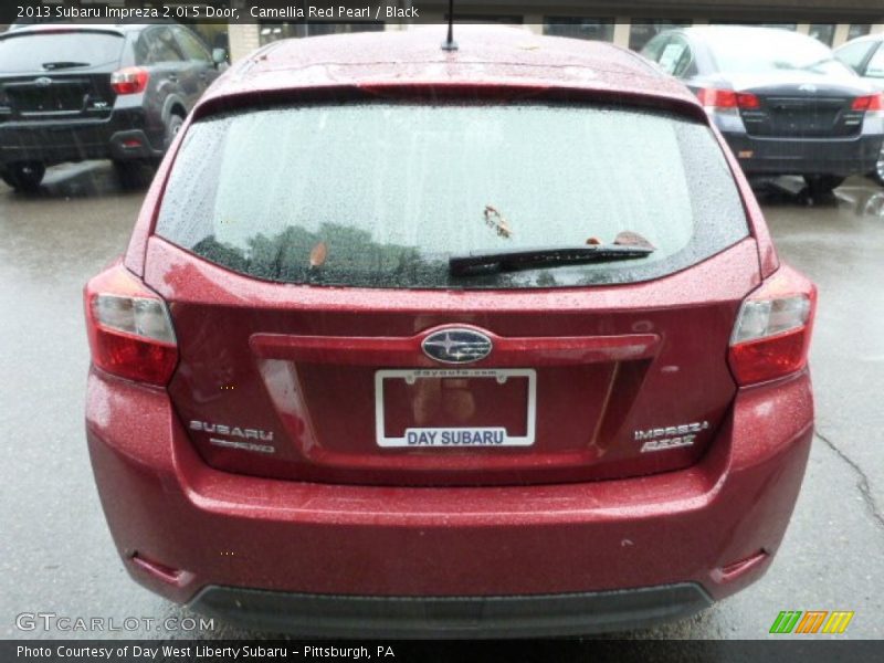 Camellia Red Pearl / Black 2013 Subaru Impreza 2.0i 5 Door