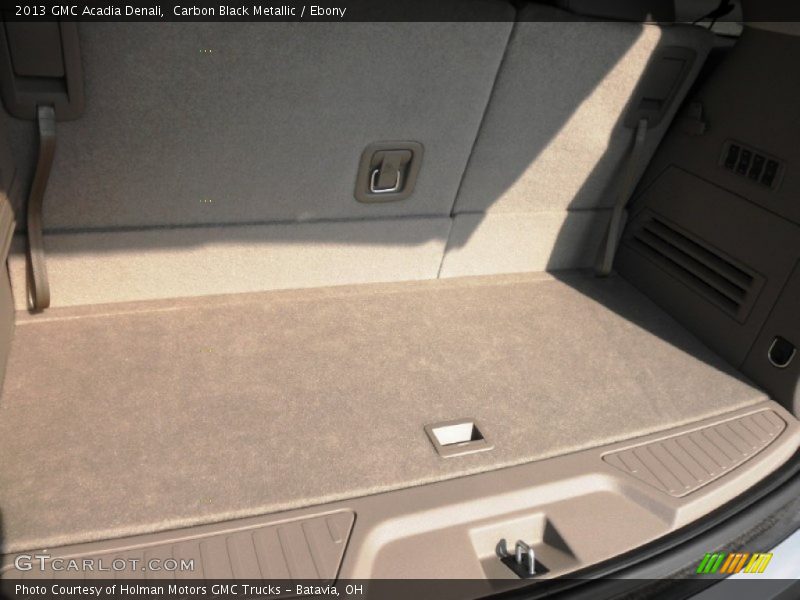 Carbon Black Metallic / Ebony 2013 GMC Acadia Denali