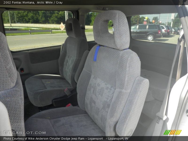 Arctic White / Gray 2002 Pontiac Montana