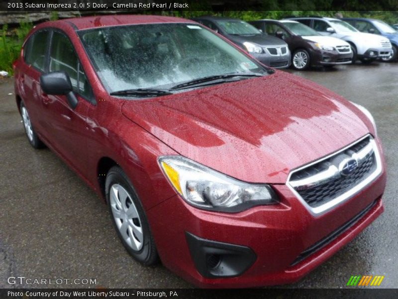 Camellia Red Pearl / Black 2013 Subaru Impreza 2.0i 5 Door