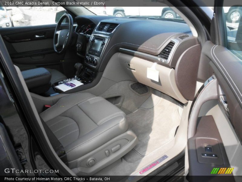 Carbon Black Metallic / Ebony 2013 GMC Acadia Denali