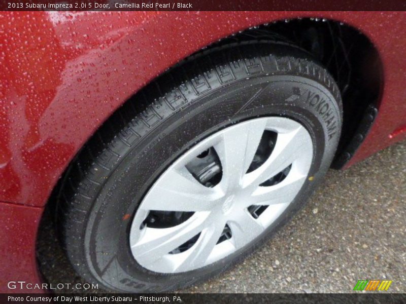 Camellia Red Pearl / Black 2013 Subaru Impreza 2.0i 5 Door