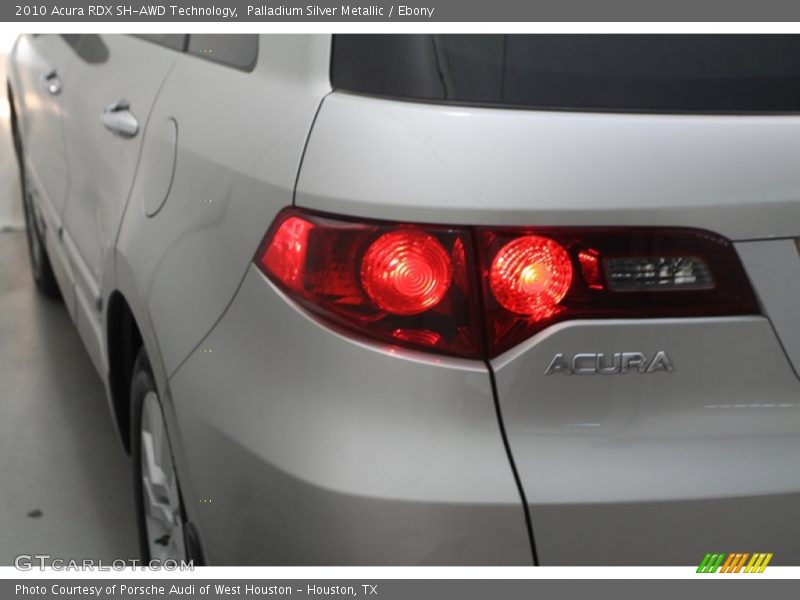 Palladium Silver Metallic / Ebony 2010 Acura RDX SH-AWD Technology